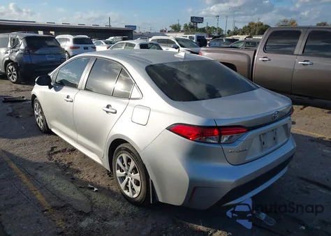 2021 Toyota Corolla Le from USA, damaged, VIN JTDEPMAE5MJ158028